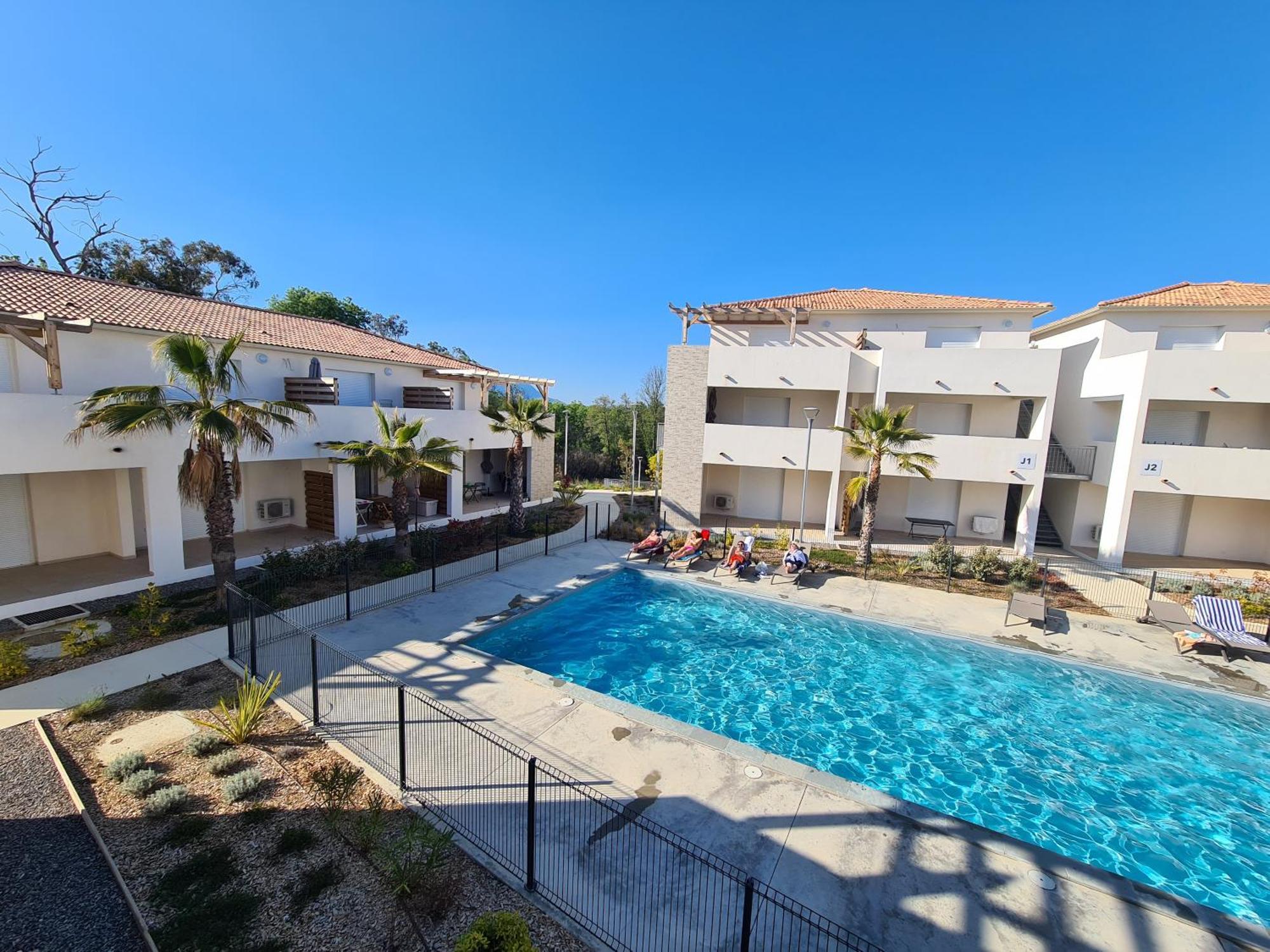 Corse, Residence Marina Di Bravone, Acces Direct Plage Лингиццета Экстерьер фото